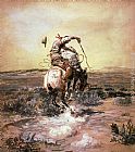Charles Marion Russell - A Slick Rider